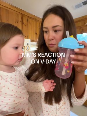 A post by @taylorrandsoph on TikTok caption: She is SO PRECIOUS it hurts #taylorandsoph #reaction #baby #parents #family 