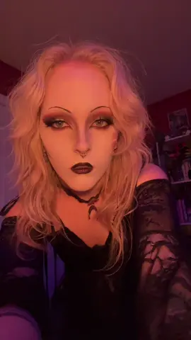 A post by @samgunning_ on TikTok caption: Yea what she said #fyp #goth #gothgirl #valentinesday 