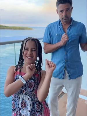 A post by @benandzara on TikTok caption: Daddy Daughter Dance at Sea❤️ #daddydaughter #dance #duo 