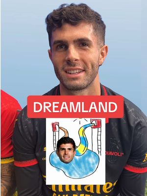 A post by @puma on TikTok caption: What would your dreamland look like? 👇💭 #PUMA #Football #ACM #ACMilan @Chanté-Mary Dompig @Christian Pulisic @AC Milan 