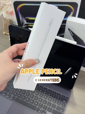 A post by @snmobile168 on TikTok caption: Apple Pencil 2 Generations 🖊️ ចូលស្តុកហេីយ រំលស់ក៏បាន ទិញដាច់ក៏បាន ✅ ទិញតែប៊ិចក៏បាន ទិញជាឈុតជាមួយ iPad Keyboard ក៏បាន ✅ 