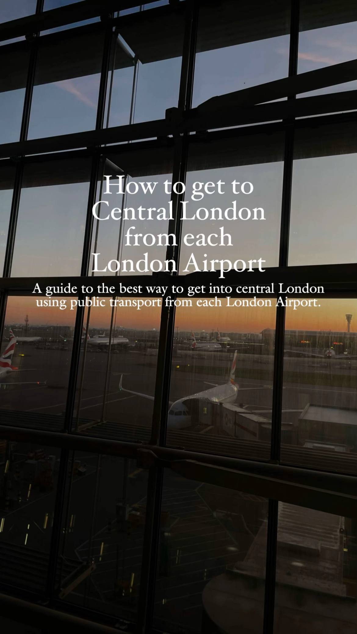A post by @europeforyou on TikTok caption: #london #londontravel #heathrow #gatwick #lutonairport #londoncity #stansted #travel #traveltok 