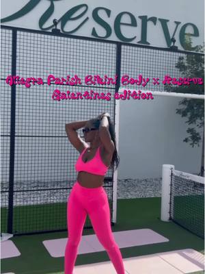 A post by @cierraprice_ on TikTok caption: Here’s a little Galentines workout with @Allegra Paris 🩷 #fy #foryou #nflcheerleader #workout #glutes 