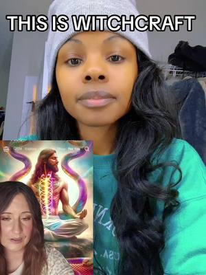 A post by @ravennhartwell on TikTok caption: Kundalini spirit is NOT THE HOLY SPIRIT #kundalini 