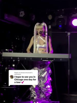 A post by @sorana on TikTok caption: Replying to @hesacuriouscat CHICAGO SHOW NEXT SATURDAY -> downstairs at subterranean 