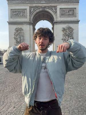 A post by @beefyotter on TikTok caption: Are you happy to be in Paris?