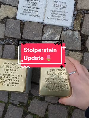 A post by @keine.erinnerungskultur on TikTok caption: Antwort auf @keine.erinnerungskultur Final Stolperstein Update.