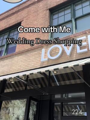 A post by @createwith_katie on TikTok caption: Wedding dress shopping 🤍 #bride #2025bride 