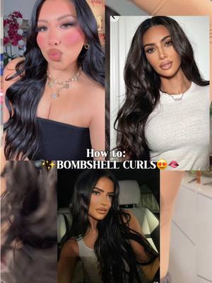 A post by @rocio.roses on TikTok caption: How I achieve: my signature                     ✨😍BOMBSHELL CURLS🫦🤩 #hairtutorial #hairtutorials #hairstyles #bombshellhair #hairtok #batiste #garnier #bumbleandbumble #patternhaircare #pantene #hairtransformation #blackhair #hairinspo #newhair #curlinghair #curlinghairtutorial @Batiste @PATTERN Beauty @GarnierUSA @Bumble and bumble. @Pantene Pro-V 