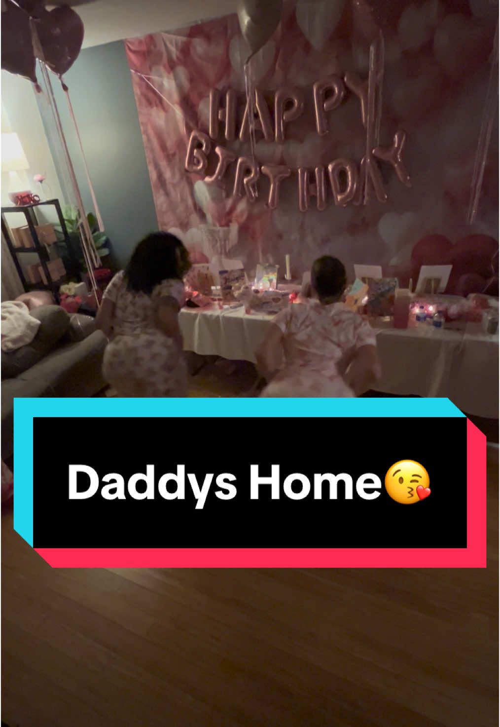 A post by @liranzosisters on TikTok caption: When you’re lit at a Galentines party😂🩷  #liranzosisters #LITranzosisters #GalentineParty #choreo #usher #DaddysHome  @Daphne 