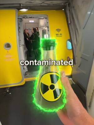 A post by @kazsawyer on TikTok caption: Testing airport bathrooms for hidden diseases…👀🦠 This @Roborock vacuum is $200 off until Feb. 16th!! #roborock #robotvaccuum #vacuum #saros10r