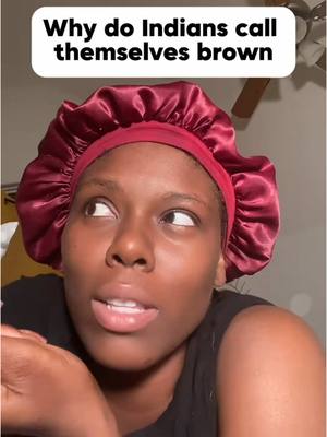 A post by @aslanpahari on TikTok caption: Why do Indians refer to themselves as “brown” #Indian #African #Black #America #USA #educational 