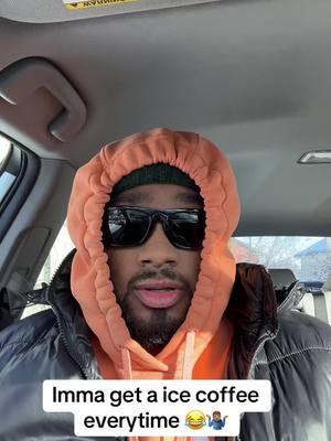 A post by @emjunair on TikTok caption: Blizzard, Gizzard, Lizard imma get me a iced cawfee 😌 #morningvlogs #icedcoffe #connecticut #dunkindonuts 