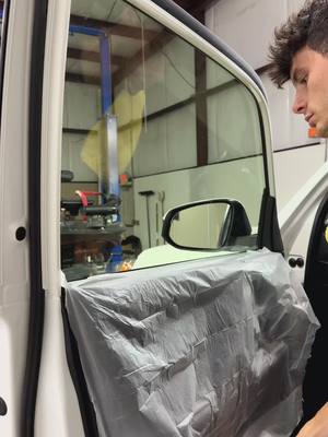 A post by @calebbrossette on TikTok caption: Just like dat @GeoshieldUSA #windowtint 