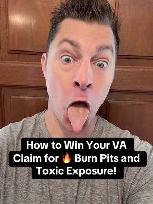 A post by @vaclaimsinsider on TikTok caption: 🔥 How to Win Your VA Claim for Burn Pits and Toxic Exposure! Presumptive conditions are easy to get approved under the PACT Act. #vaclaims #vadisability #vabenefits #vadisabilitybenefits #pactact #burnpits #vaclaimtips #vaclaimhelp #vaclaimssupport #veterans #disabledveteran #vaclaimsinsider 