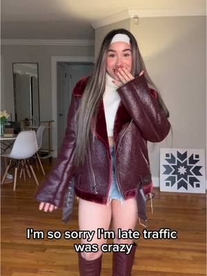 A post by @yonainabalzan on TikTok caption: I hate traffic so much 😂 it’s a joke #funny #atlanta #imsorry 