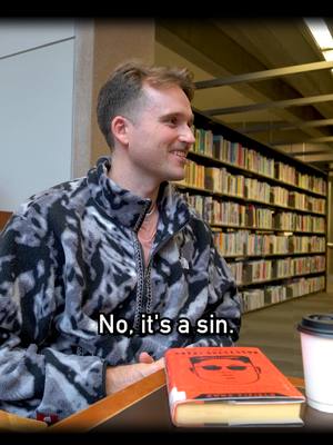 A post by @thatlibraryshow on TikTok caption: the hard hitting questions...