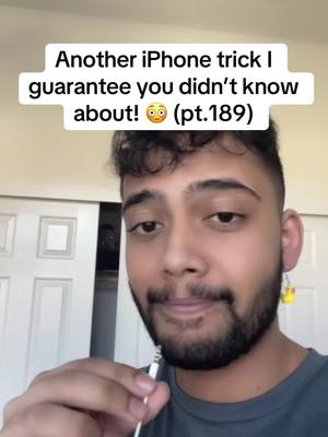 A post by @kaansanity on TikTok caption: Everyone do this right now!! 😳 #iphonetrick #iphonetricks #iphonetips 