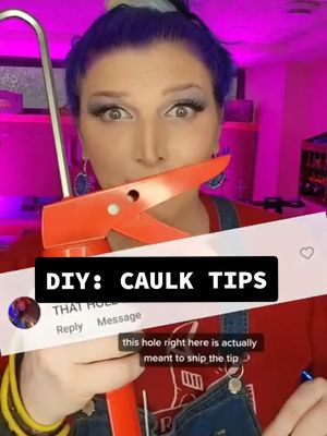 A post by @mercurystardust on TikTok caption: Caulk Tips & Tricks #DIY #Handy #lgbtqia #Trans 