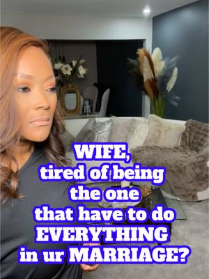 A post by @satisfiedwifeclub on TikTok caption: WIFE, are you tired of being the one that have to do everything in your marriage? #wivesoftiktok #wife #MomsofTikTok #women #marriage #fyp