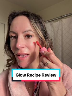 A post by @poshinprogress on TikTok caption: Have you tried the new @Glow Recipe flushes yet? They are a tinted cheek serum with 100% skincare baded formula that they say brightens dark spots, smoothes, hydrates and refines pores. I tried the watermelon flush and I definitely like it! #glowrecipe #makeupreview 