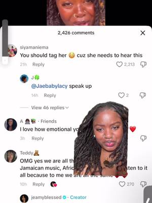 A post by @jaebabylacy on TikTok caption: I am going to always defend mine 🤷🏿‍♀️hate me or love me. #blackamerican #africanamerican #BlackTikTok #Love 