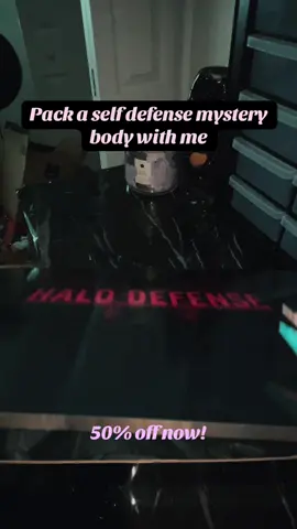 A post by @halodefense on TikTok caption: Sitewide 50% off now! #halodefense #selfdefense #safety #fyp 