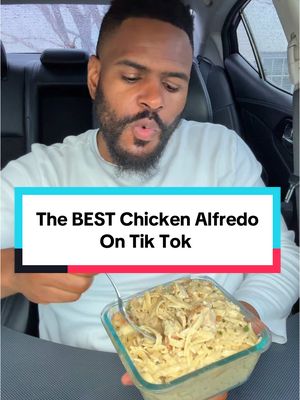 A post by @mr.chimetime on TikTok caption: The BEST Chicken Alfredo On Tik Tok‼️🔥.. @Alex Rios @moribyan @Jasmine León.. #ncfoodie #foodreview #foodcritic #tiktokrecipes 