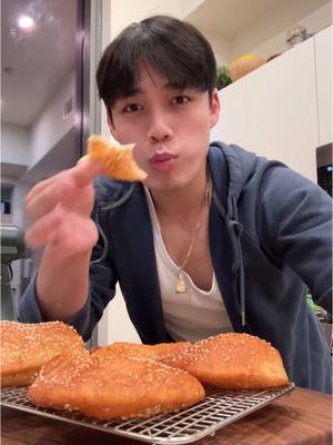 A post by @newt on TikTok caption: Banh Tieu (Vietnamese Donuts) 🍩 y’all I CANNOT WAIT to be back in the motherland for so long 😭😭😭 