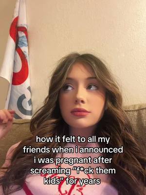 A post by @_dalanie_ on TikTok caption: #pregnant #gotcha 