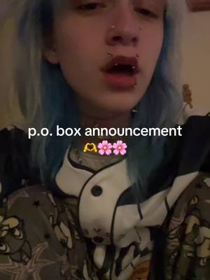 A post by @khalietheflowergirl on TikTok caption: p.o. box announcement!! #fyp #foryoupage #foryou #pobox #viral #helpagirlyout #foryoupage #pobox 