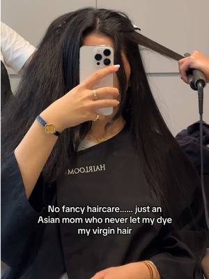 A post by @chloeabeth4545 on TikTok caption: Thanks mama #asianhair #girls #haircut #hairstyles #creatorsearchinsights 