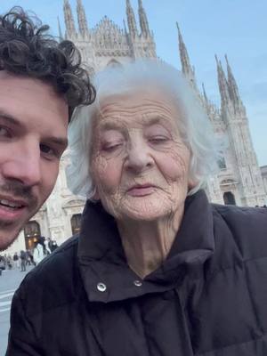 A post by @nonnaluigina on TikTok caption: Ieri è uscito un bel ricordo di Milano allora oggi sono andato a cercare un po’ di video di Milano negli anni è sempre bella Milano si 