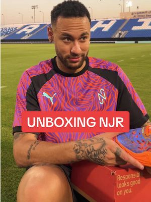 A post by @puma on TikTok caption: “Hey 😮 PUMA ✍️” 🤣🤣🤣 #PUMA #Football #Creativity #NJR #NeymarJr #Melo 