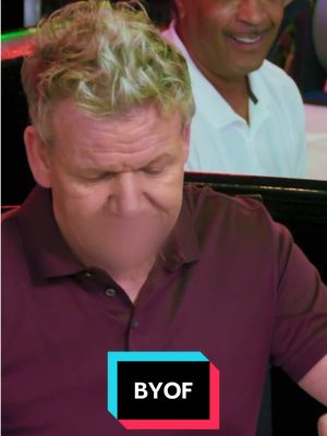 A post by @gordonramsayofficial on TikTok caption: BYOF. That’s a new one for me on #kitchennightmares 🍴see you tonight or next day on @hulu 