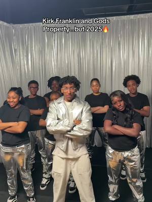 A post by @mark_e_04 on TikTok caption: WE LOVE @Kirk Franklin 🫶🏽The “I Got It” music video for ablaze is about to be EPIC ! #gospel #ablaze #cogic #youthministry #fyp 