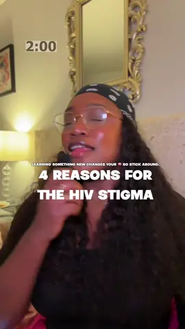 A post by @cozshecandoit on TikTok caption: READ ME. Knowledge is power, and in the case of HIV it HAS TO BE. Do you actually know why so many people are so afraid of HiV?  Yes, at the time just like (something that rhymes with row-vid), when it was new it swept through the world and shook it up; HIV had the same impact. The only difference is HIV struck in a time when being gay was heavily frowned upon,  not only that but sex was frowned upon. The stigma arose because they system at the times was rigged against marginalised people (we’ve made marginal improvements there. Anyway watch the video and share your thoughts. For more HIV stigma fighting and self-love content follow @cozshecandoit #hivpositive #selflove #HIV #aids #aidsawareness #uequalsu #historytiktok  #womanempowerment #alanabeau #hivstigma #knowledgeispower 