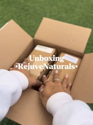 A post by @niaa321 on TikTok caption: Got my hands on these two amazing oils & can’t wait to use them! So many great reviews! @RejuveNaturals #rejuve #MustHave #unboxing 