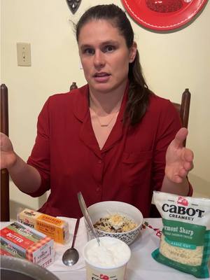 A post by @ilonamaher on TikTok caption: #Ad we take chili night and @Cabot Creamery Cooperative very seriously around here #cabotcreamery 