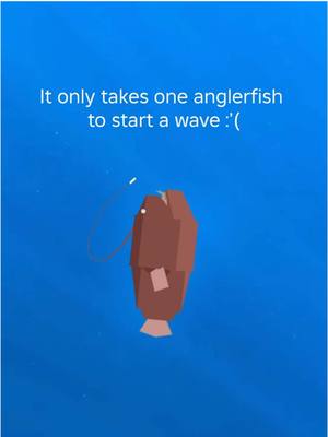 A post by @roblox on TikTok caption: The anglerfish in Fisch pay their respects to a legend 🙏