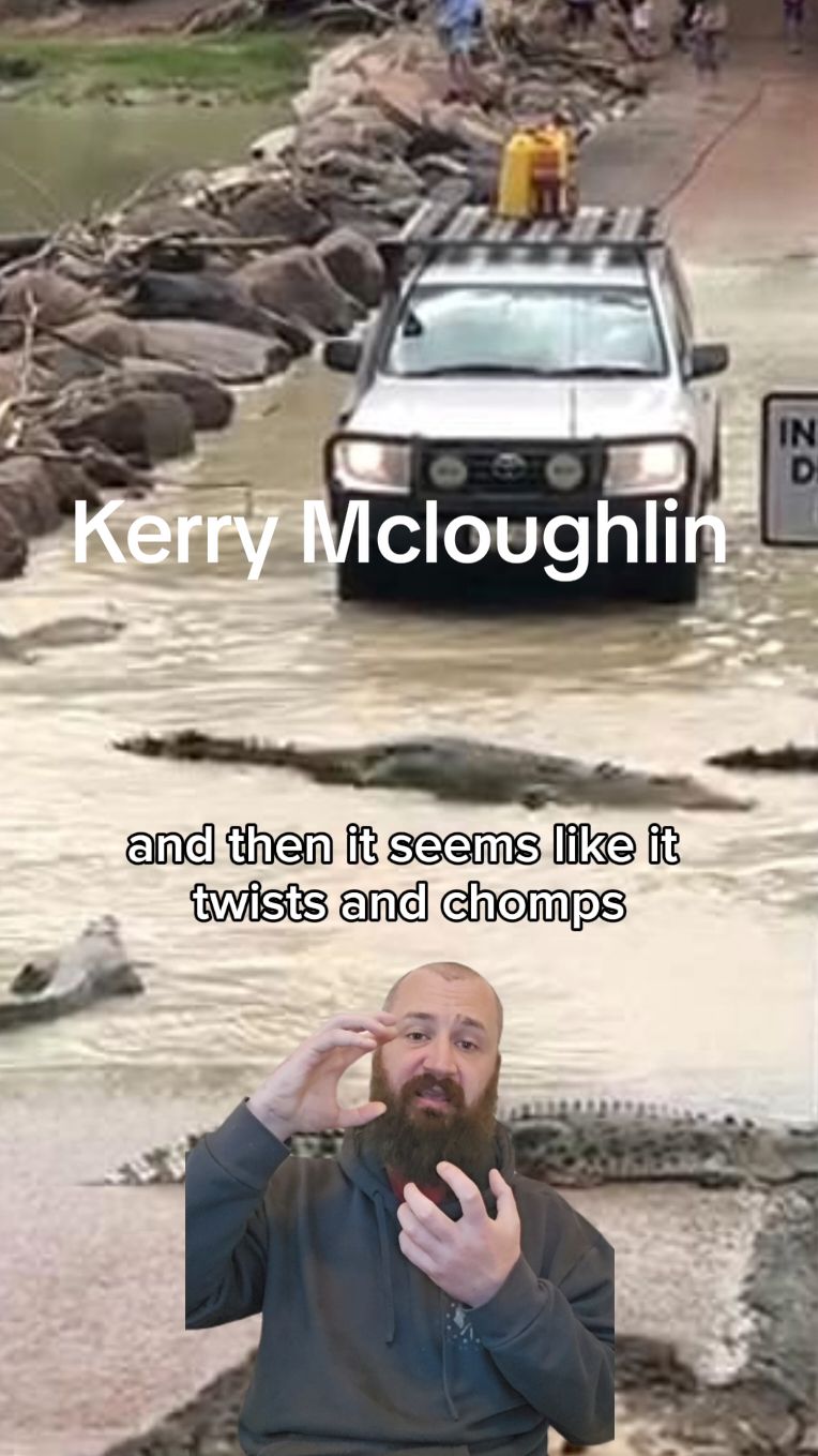 A post by @thewanderingbeard2.0 on TikTok caption: In 1987, a father son fishing trip would turn into one of the most notorious events at one on the most infamous locations in Australias Northern Territory. #truestory #truecrime #animal #attack #crocodile #australia #horror #crazy #fishing #CapCut 