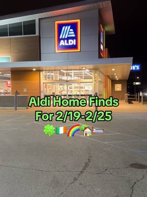 A post by @aldi_finds4u on TikTok caption: St. Patrick’s day items are here this week!! Along with a ton of other new home finds! What are you excited to grab?! #aldi #aldifinds #alditiktok #aldihaul #aldiusa #aldishopping #alditok #aldifindsoftheweek #aldihome #aldihomefinds #aldihomedecor #stpatricksday 