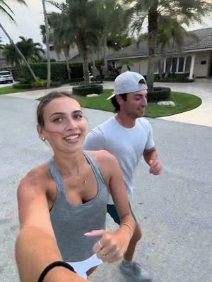 A post by @camyfischer on TikTok caption: DAY 7777 🩵 quick run vlog today 🏃‍♀️ 🌀 feeling: speedy  #Running #motivation 