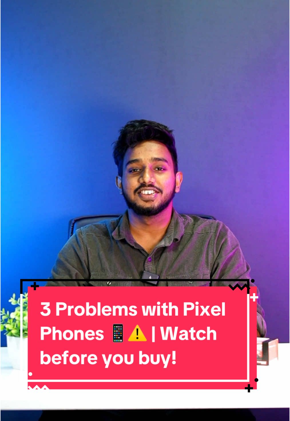 A post by @reviewmaster_sl on TikTok caption: 3 Problems with Pixel Phones 📱⚠️ | Watch before you buy! #TechTalk #PixelProblems #SmartphoneTip 