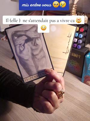 A post by @sandrinemjel on TikTok caption: Il ( elle) subit cette distance qu'il ( elle) a mis entre vous 🥺😢 il ( elle) ne s'attendait pas a vivre ca 😳🤯🌟🙏 #tiragesentimental #guidancedujour #guidance #tiragedecartes #messagedujour #cartomancie #tirageaujourdhui #energiedujour #voyance #cartomancienne #guide 