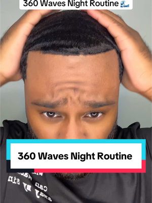 A post by @emjunair on TikTok caption: 360 waves 🌊 #360waves #blackman #hairhealth #wavecheck #blackmenhairstyles #haircareroutine #naturalhairstyles #hairgrowth #naturaloils #fypシ 