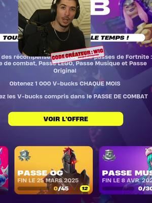 A post by @wigyt on TikTok caption: Letsgooo tenez les gars profitez en !! #fortnite #fortnitefr #GamingOnTikTok