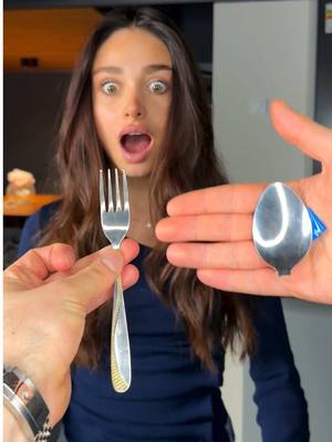 A post by @lucagallone on TikTok caption: This Magic Trick Is Genius 🪄 @Ani 🖤 