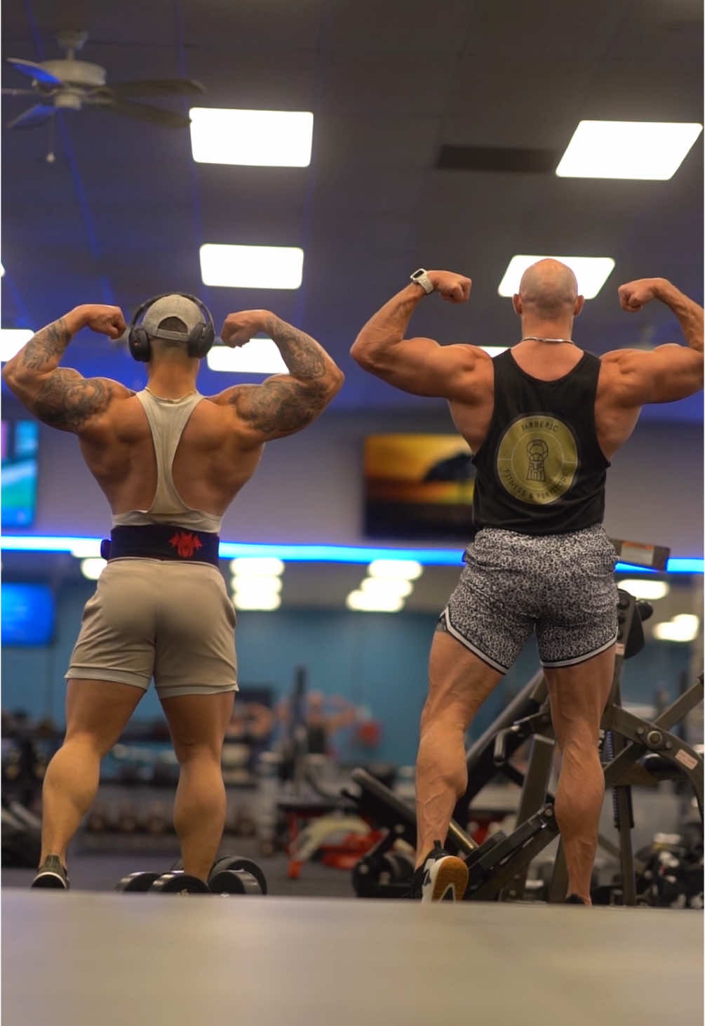 A post by @islnby on TikTok caption: It's DEMON time ‼️‼️ #fitnessmotivation #fitness #bodybuilding #GymLife i #avmshark