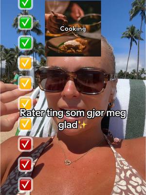 A post by @frida.leonore on TikTok caption: Rater ting som gjør meg glad🌞